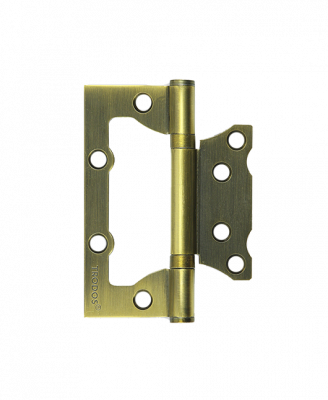 Петля накладная TRODOS 2BB 100х75х2,0мм CF Кофе