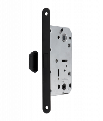 Замок магнитный FANTOM сантехнический WC Magn latch 50x96 Black черный
