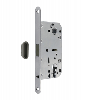 Замок магнитный FANTOM под цилиндр CYL Magn lock 50x85 CP хром