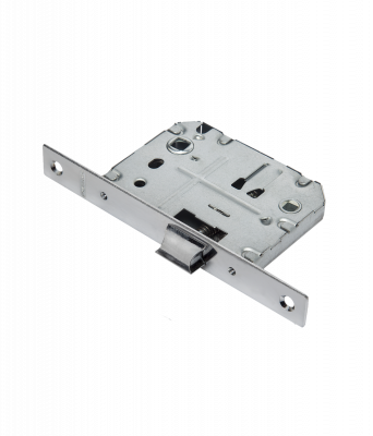 Замок PUERTO LB 1070 SN металлический язычок сантехнический Хром/Никель