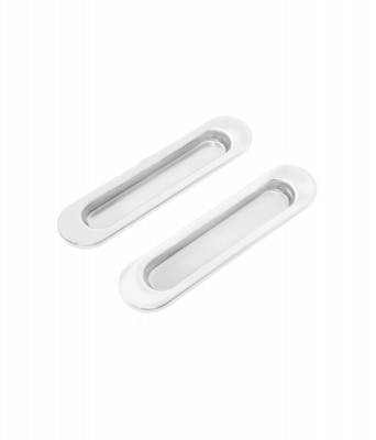 Комплект ручек для раздвижных дверей (2 шт) Sliding HANDLE White Белый
