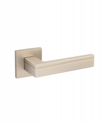 Ручка дверная Code Deco на квадратном основании H-30153-A-NISM никель супер матовый