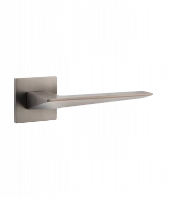 Ручка дверная Code Deco на квадратном основании H-30133-A-GRF графит