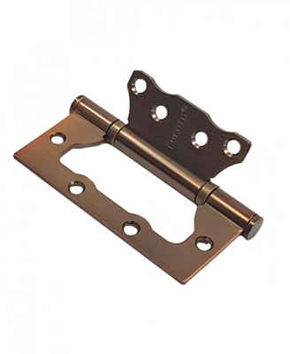 Петля накладная PUERTO 100-2S FH100*2.5 CF Кофе
