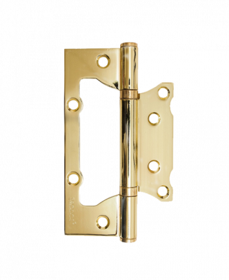 Петля накладная TRODOS 2BB 125х75х2,5мм GP Золото
