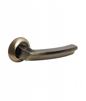 Ручка дверная TRODOS AL-55 AB/CP Бронза