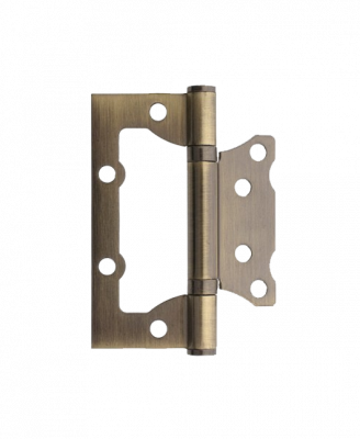Петля накладная Code Deco 100*75*2,5 - В2 АВ Бронза