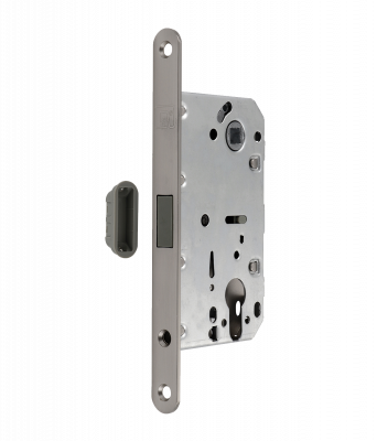 Замок магнитный FANTOM под цилиндр CYL Magn lock 50x85 MSN супер матовый никель
