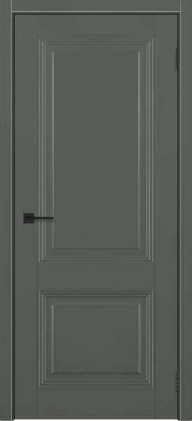 Межкомнатная дверь Глухая (ДГ) Соло Антрацит 2000х800