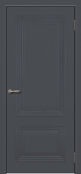 Межкомнатная дверь Глухая (ДГ) Порту-2 RAL 7024 2000х800