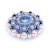 Брошь Ducharme Space Infinity Blue Sky Rose